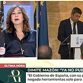 Ana Rosa Quintana opina tajante sobre la dimisión de Carlos Mazón como presidente de la Generalitat