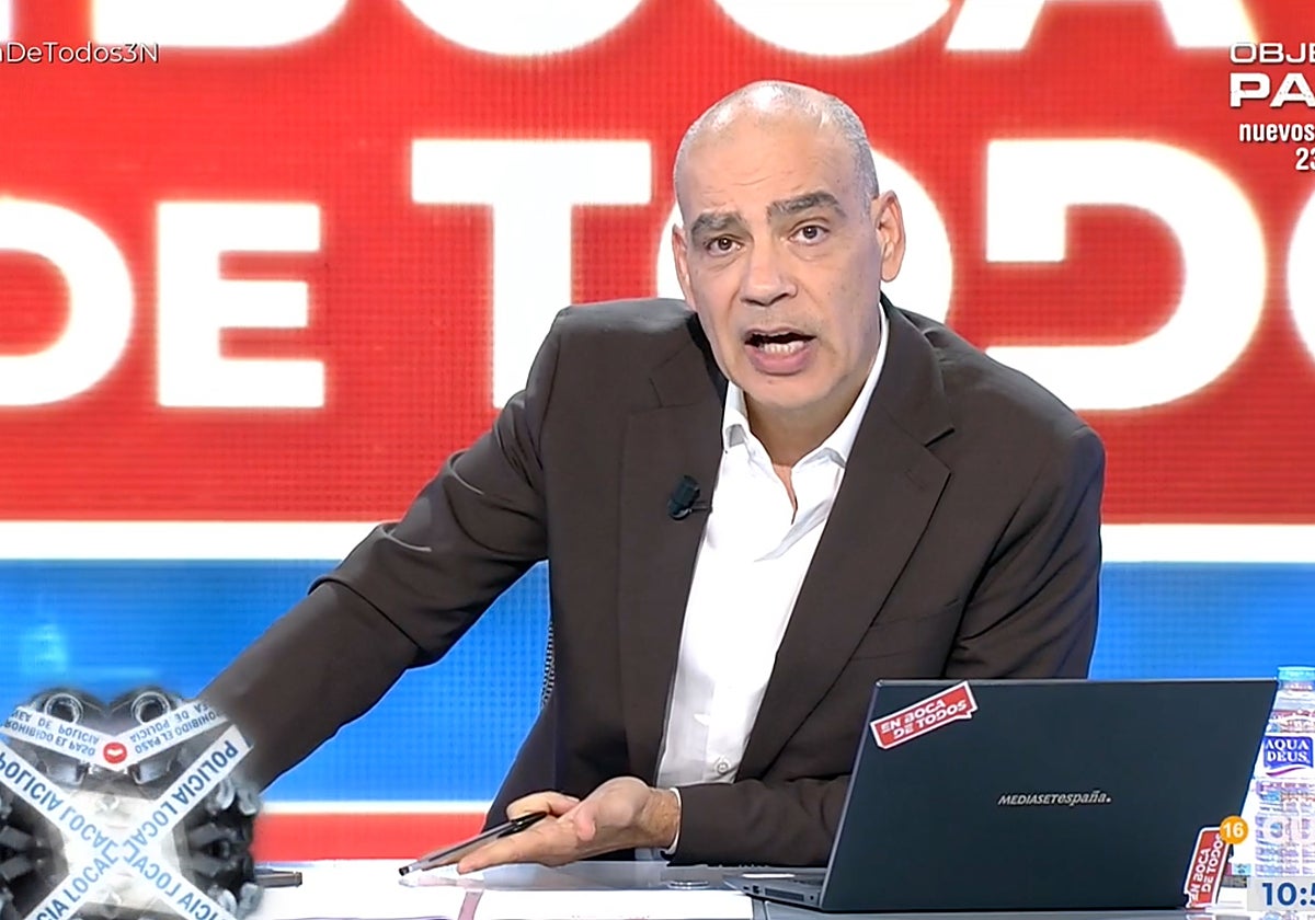 Nacho Abad, presentador de 'En boca de todos', se ha pronunciado sobre Mazón.