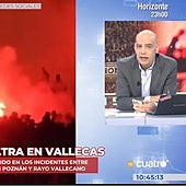 Nacho Abad no se muerde la lengua al escuchar que su invitado ve 'La Revuelta' y el 'zasca' a TVE es brutal