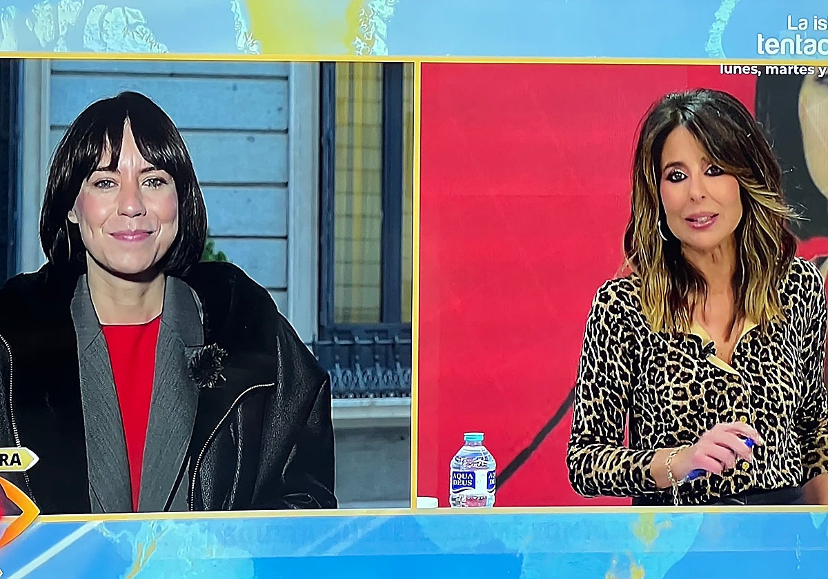 Ana Terradillos, presentadora de 'La mirada crítica', ha puesto en aprietos a la ministra de Ciencia, Innovación y Universidades, Diana Morant.