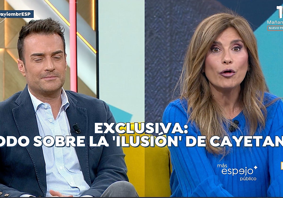 'Espejo Público' ha sacado a la luz el nombre de la conocida periodista que sería el nuevo interés sentimental de Cayetano Rivera.