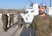 Militares españoles destinados en Líbano explican cómo es su vida en esta base militar: «Es más grande que muchos pueblos de la zona»