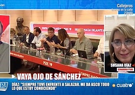 Susana Díaz, contundente con el caso Francisco Salazar y su relación con Pedro Sánchez: «Si no ha fallado el sistema y lo han dejado pasar...»