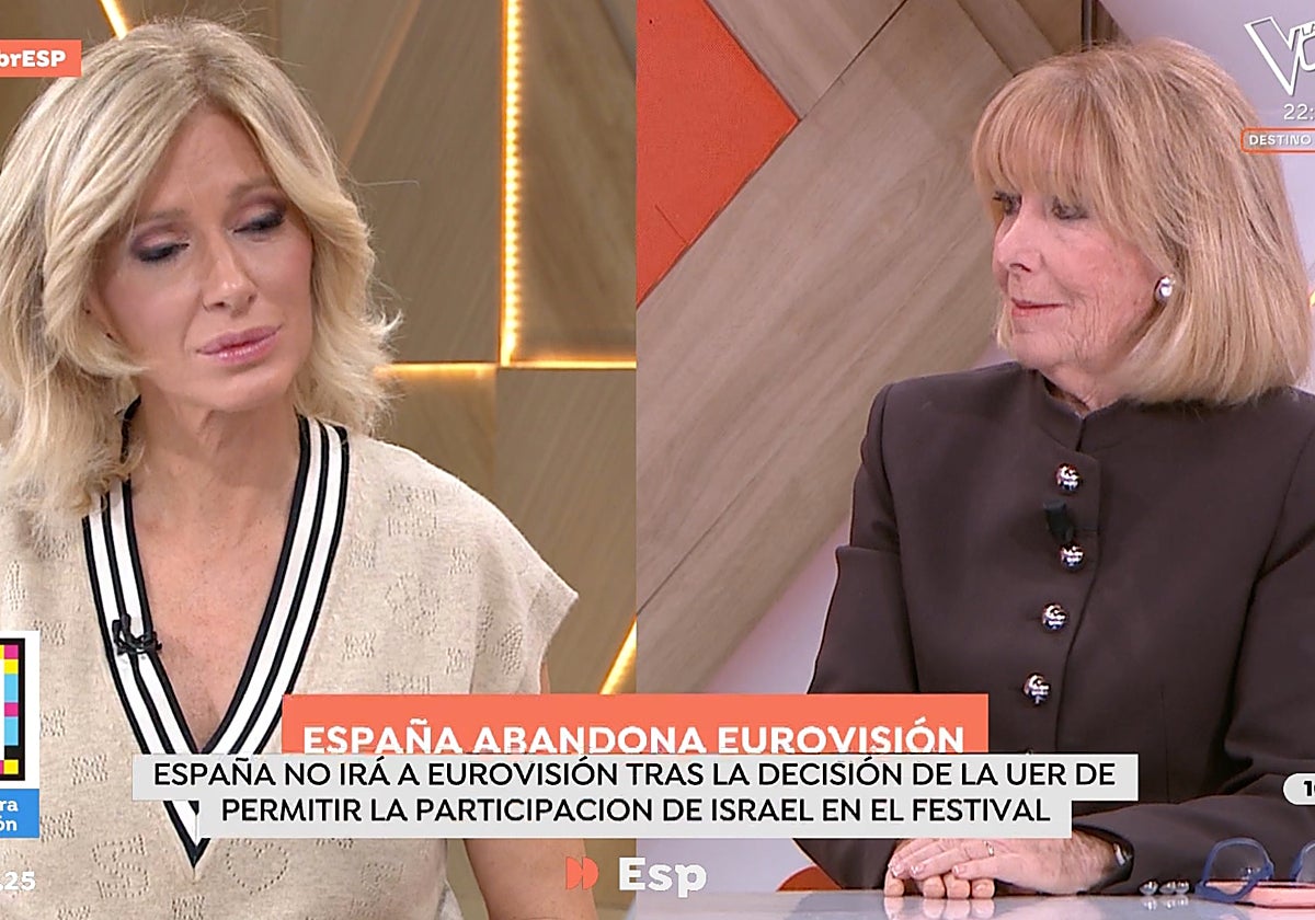 Esperanza Aguirre ha opinado sin medias tintas en 'Espejo Público' sobre la no participación de España en el Festival de Eurovisión.