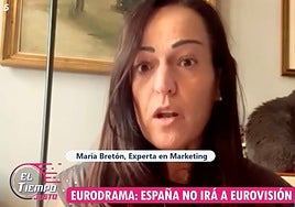 María Bretón, experta en marketing: «La retirada de España de Eurovisión es un error estratégico  grande, entre otras cosas por la publicidad que da al país»