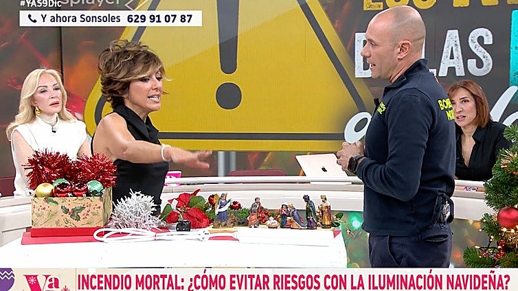 Javier Cabello, Cuerpo de Bomberos de Madrid: «Los adornos navideños son un clásico de nuestras intervenciones todos los años y así es como se evitan los riesgos con la decoración de las fiestas»