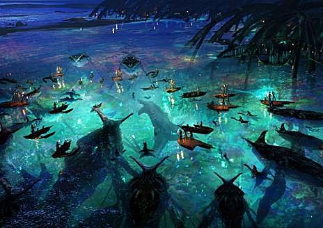 Imagen secundaria 1 - Tres escenas de la película de James Cameron 