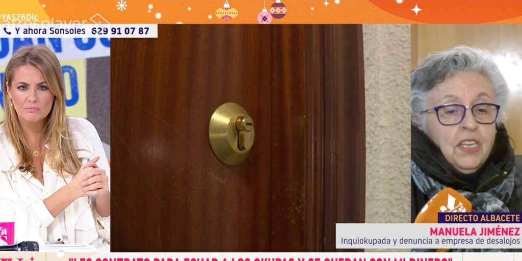 Estafada por  una empresa de desokupación que contrató para recuperar su casa: «Alquilé mi piso porque tengo una pensión de 500 euros y ahora me amenazan para que no denuncie»