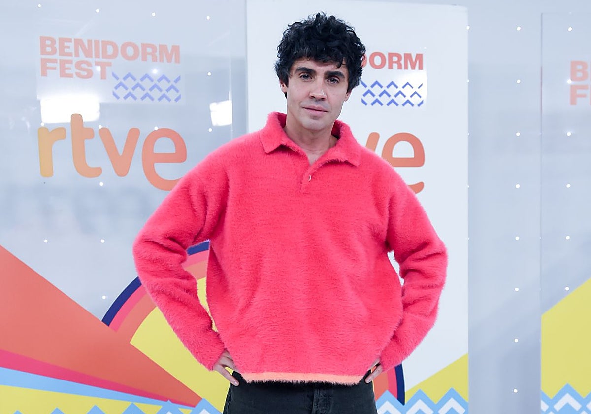 El creador Javier Ambrossi, presentador del Benidorm Fest