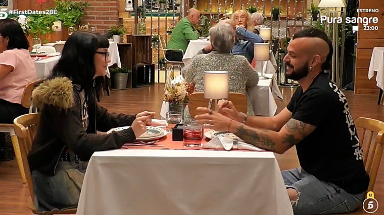 Otro momento de la cita