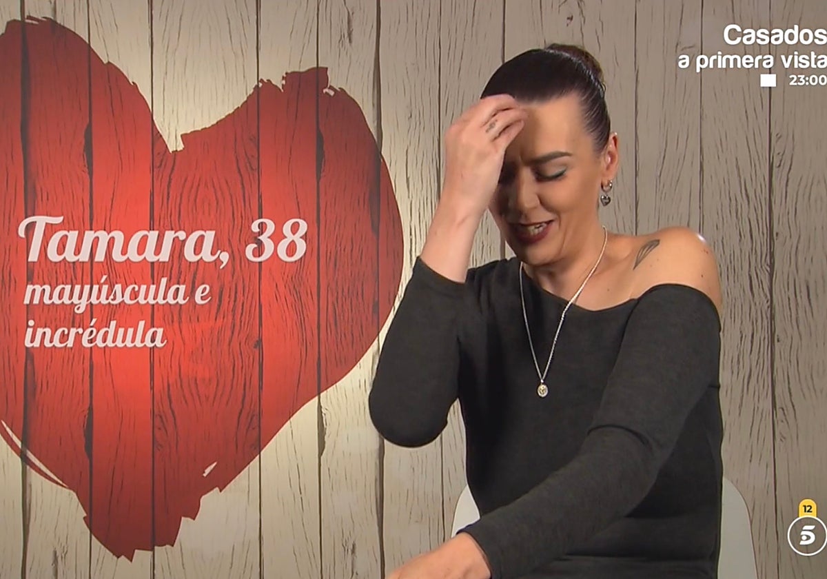 Tamara en 'First Dates'