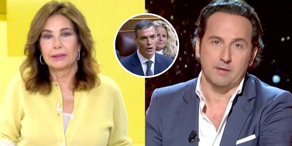 Ana Rosa Quintana 'acorrala' a Pedro Sánchez con su contundente mensaje a Iker Jiménez: «A ver si recoge el guante»