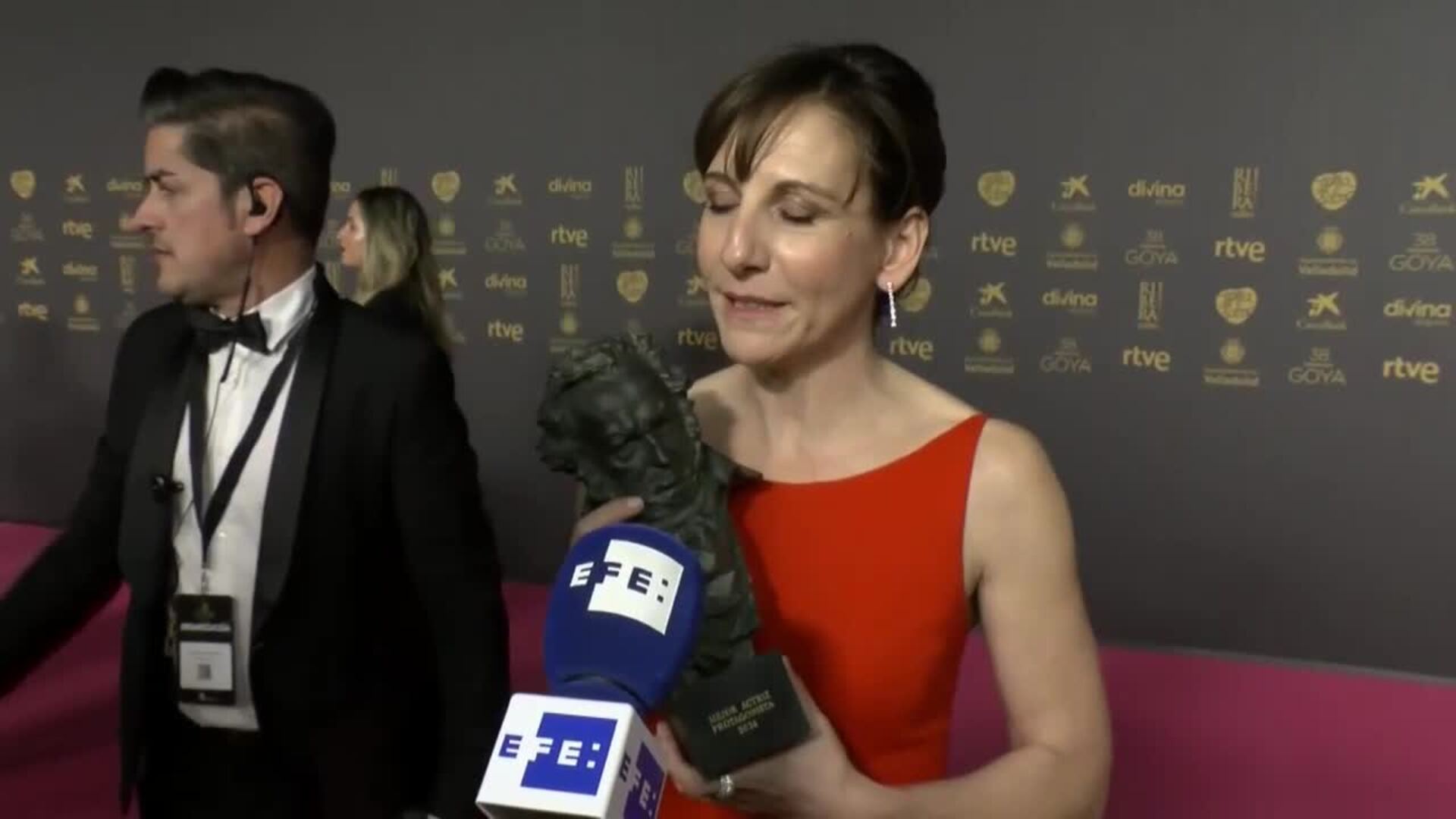 Malena Alterio, Goya a mejor actriz protagonista por &#039;Que nadie duerma&#039;