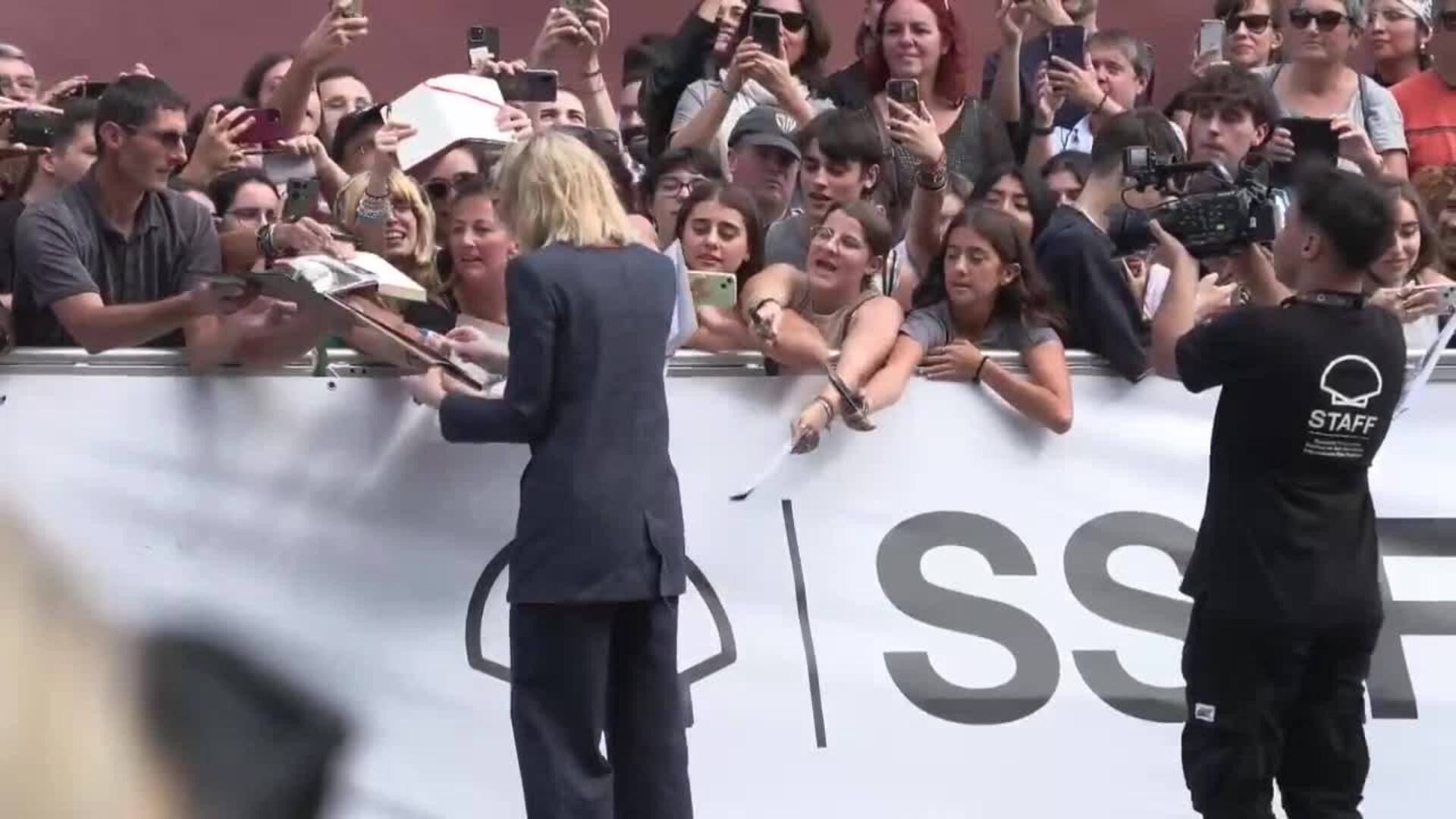 Cate Blanchett llega al Festival de Cine de San Sebastián