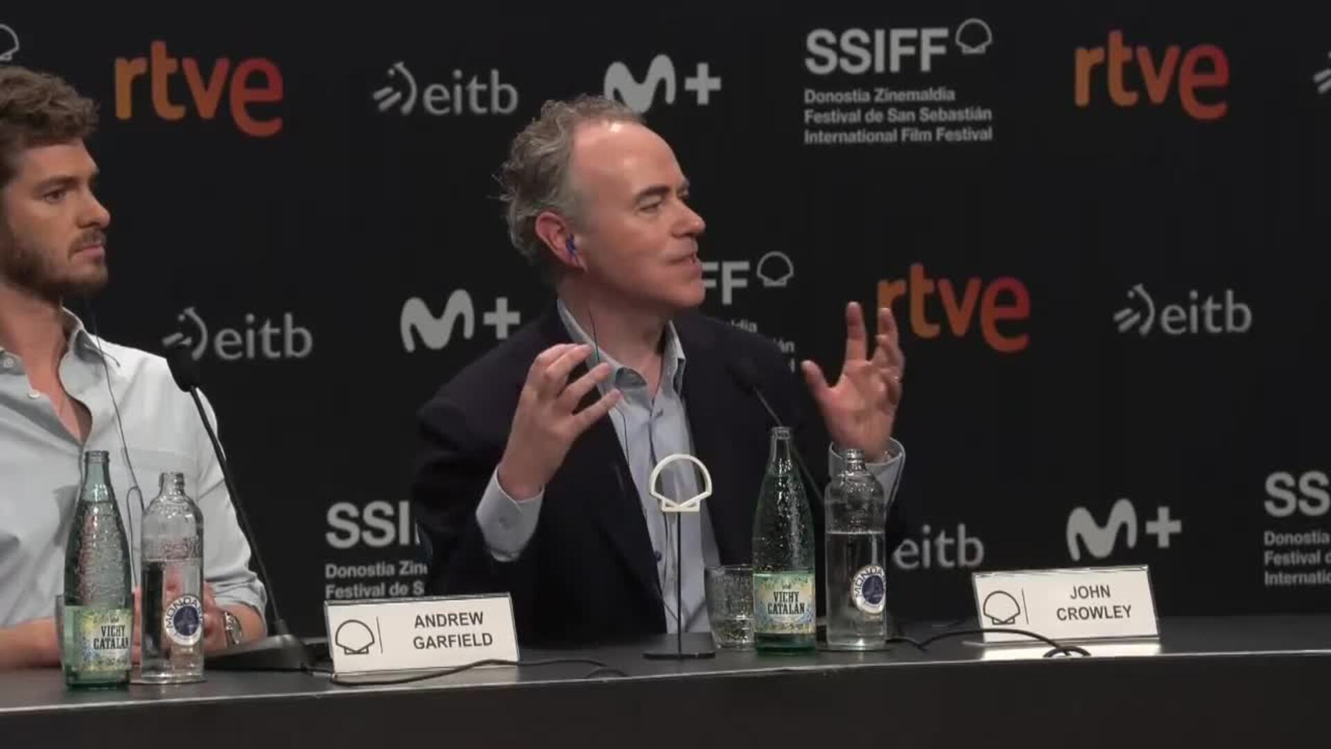 Andrew Garfield clausura el festival de San Sebastián: &quot;Solo se llega a la luz a través de la oscuridad&quot;