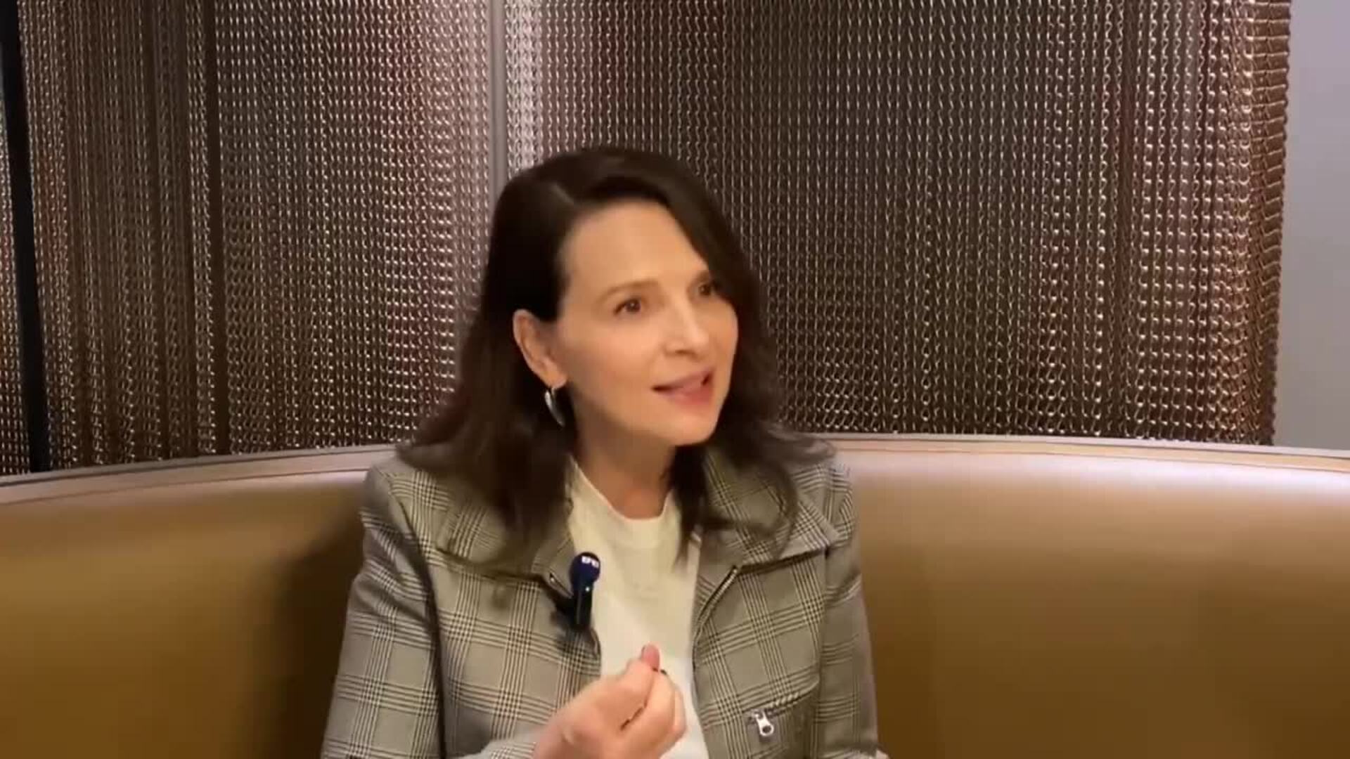 Juliette Binoche: &quot;El poder del cine para modelar a la sociedad es formidable&quot;