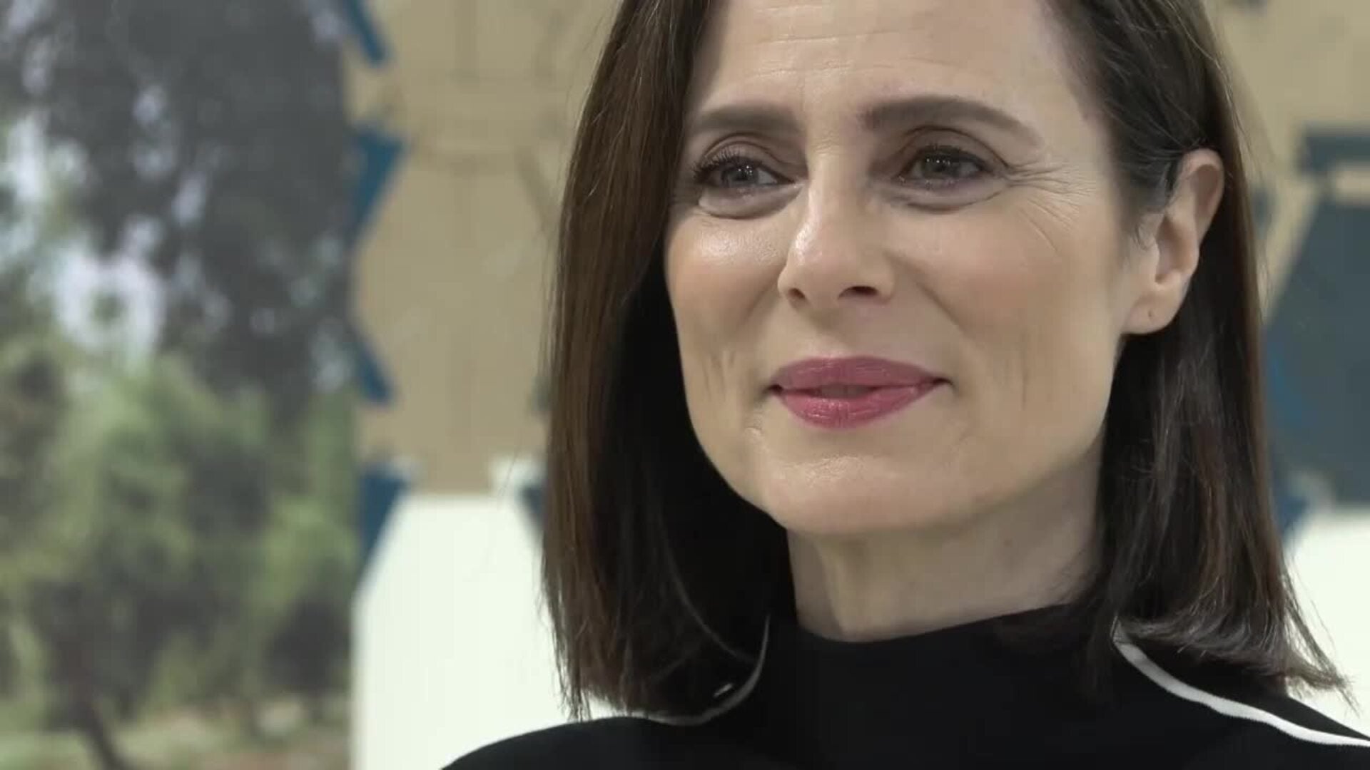 Aitana Sánchez-Gijón y Miguel Santesmases en la presentación de &#039;&#039;Tierra baja&#039;