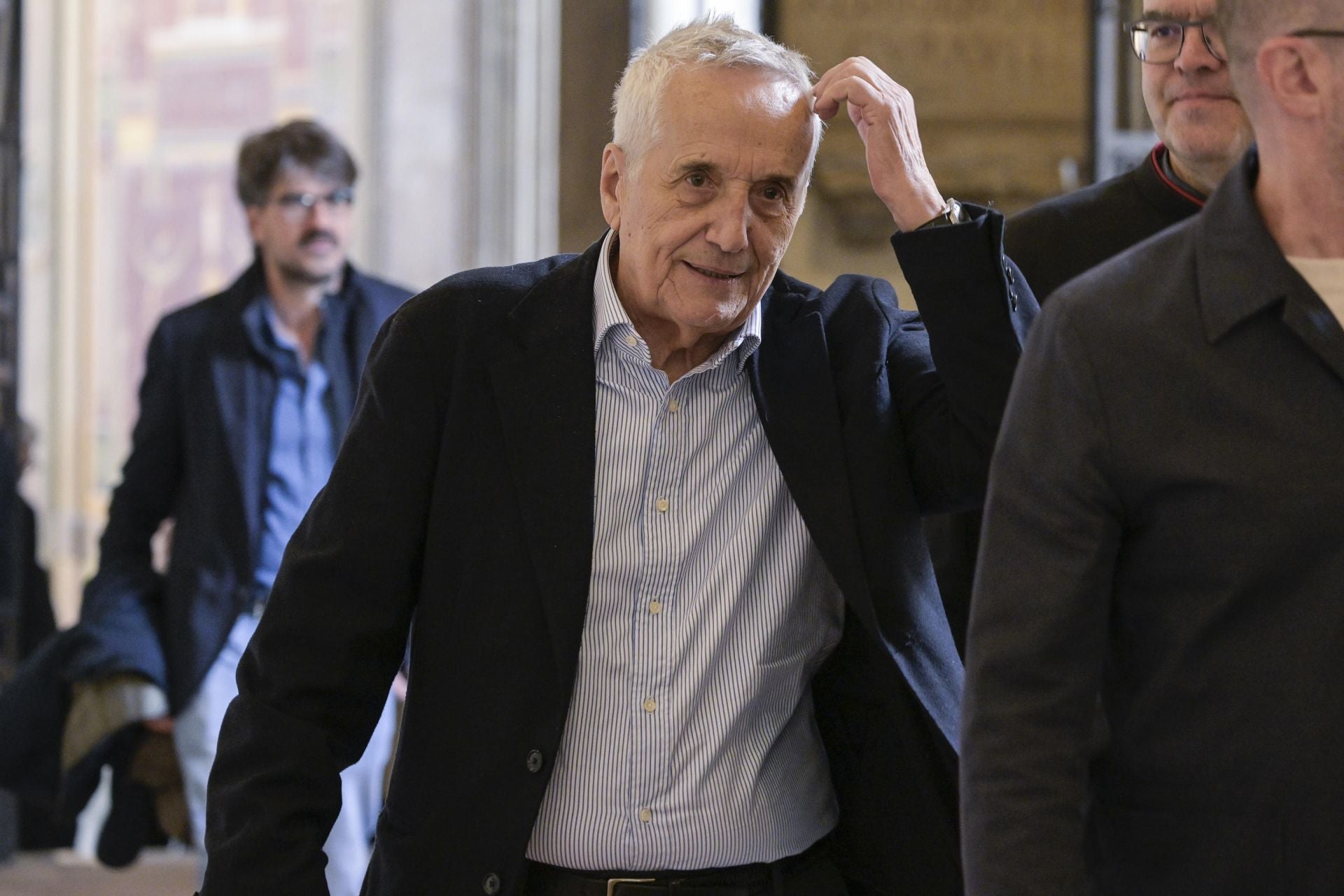 El director de cine y guionista italiano Marco Bellocchio