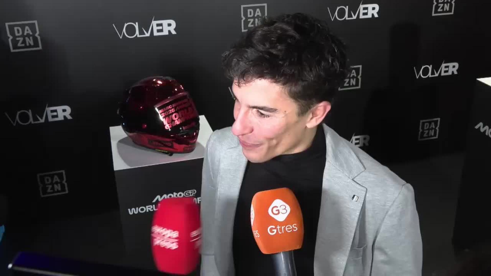 Madrid acoge del preestreno de &quot;Volver&quot;, la serie que narra el regreso de Marc Márquez a la cima del motociclismo