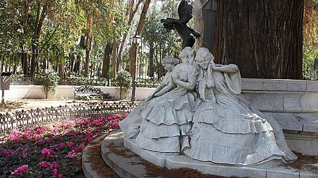 Glorieta de Bécquer en el parque de María Luisa