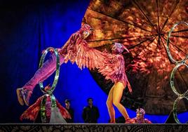 Las curiosidades de Luzia, el espectáculo del Circo del Sol en Sevilla