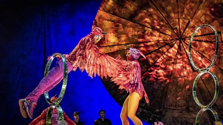 ¿Cuánto dura el espectáculo Luzia del Circo del Sol?