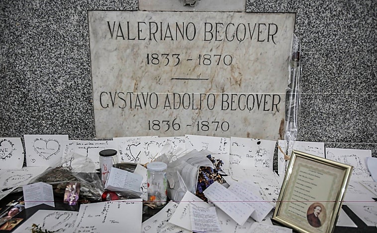 Imagen principal - Un paseo por los tres rincones de Gustavo Adolfo Bécquer para enamorarse en Sevilla