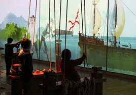 Gymkhana para niños 'En busca del Pirata', en el Pabellón de la Navegación