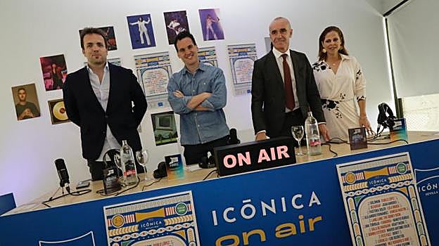 Acto de presentación del Icónica Sevilla Fest
