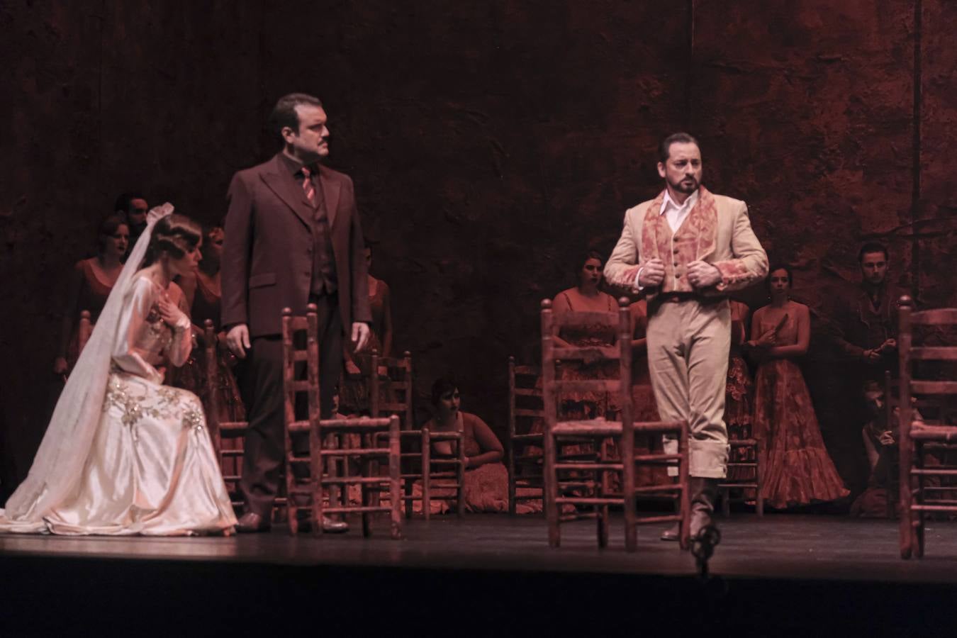 Presentación de la ópera 'La vida breve' de Manuel de Falla, interpretada por la soprano Ainhoa Arteta en el Maestranza de Sevilla