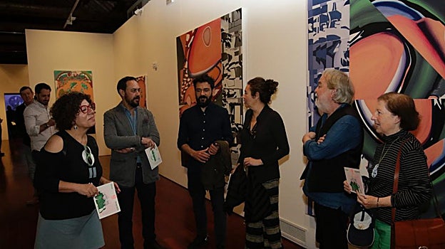 Pintores de Sevilla de varias generaciones reunidos en torno a la obra de Gordillo