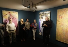 Eugenio Cuttica inaugura la exposición 'Epifanías' en la Fundación Cajasol