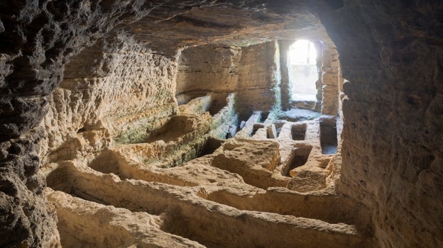 Fotografía de la necrópolis de Osuna