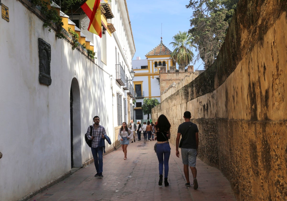 Callejón del Agua en el barrio de Santa de Santa Cruz