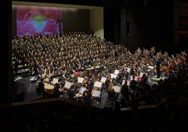 Un millar de niños protagonizan el Proyecto LUNA, en colaboración con la Sinfónica de Sevilla y el Teatro de la Maestranza