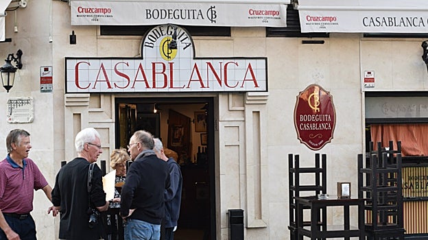 Fotografía de archivo de la Bodeguita Casablanca