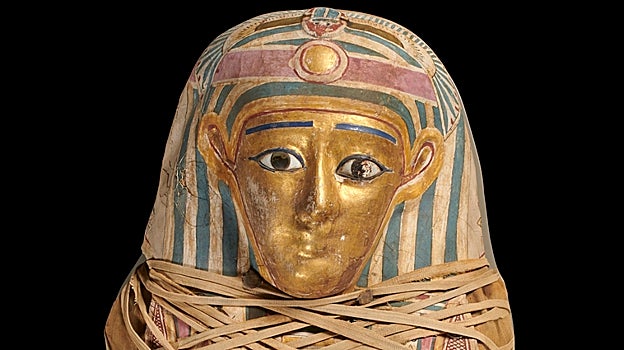 Pieza de la exposición 'Momias de Egipto. Redescubriendo seis vidas', en CaixaForum