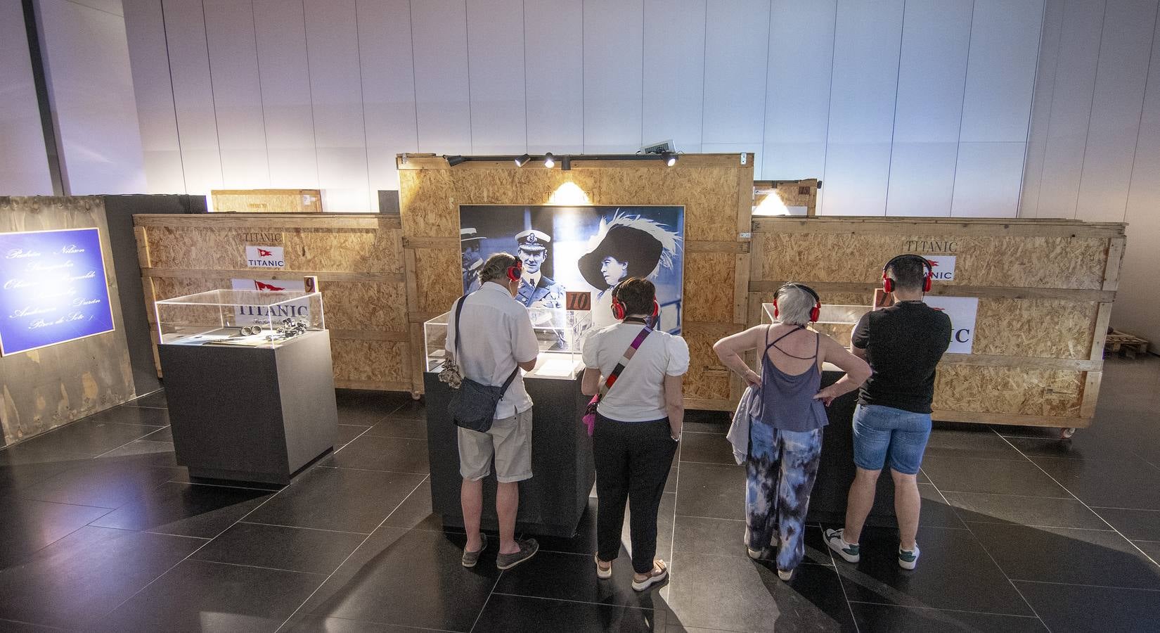 Exposición 'Titanic: The Reconstruction' , en el Pabellón de la Navegación