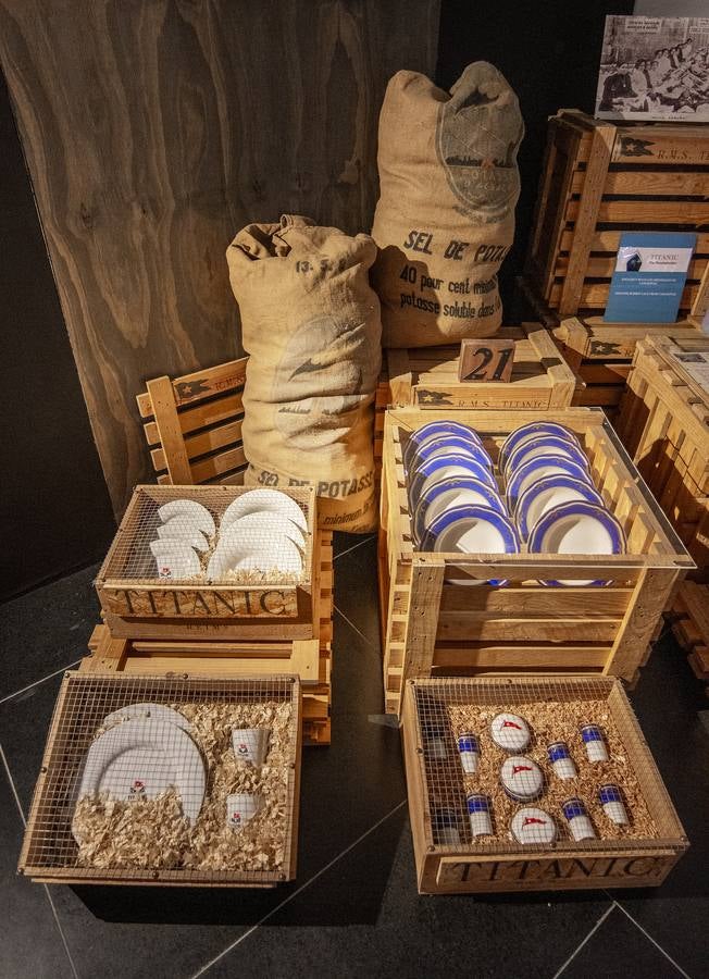 Exposición 'Titanic: The Reconstruction' , en el Pabellón de la Navegación