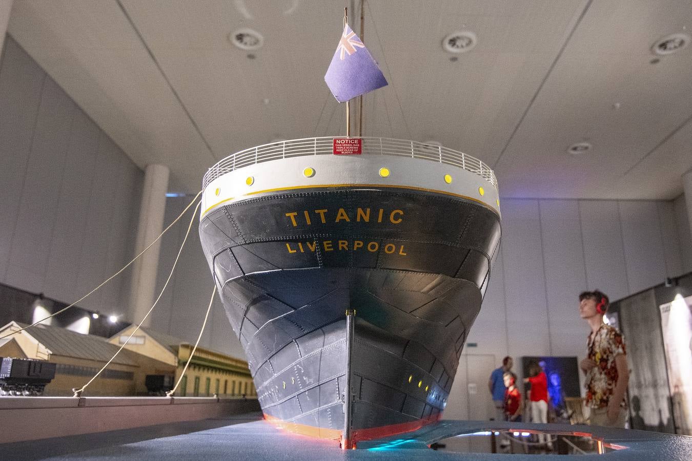 Exposición 'Titanic: The Reconstruction' , en el Pabellón de la Navegación