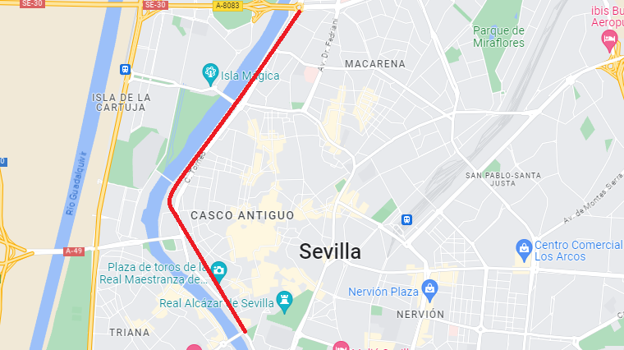 Rutas para hacer running o caminar rápido en Sevilla