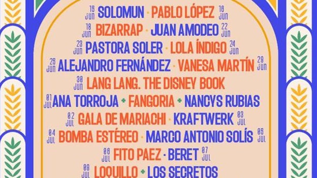 Todos los conciertos de Icónica Sevilla Fest 2023: fechas y dónde comprar las entradas