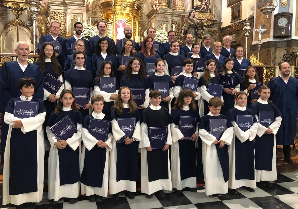 La escolanía Domus Carmina ha vuelto a brillar en este nuevo concierto