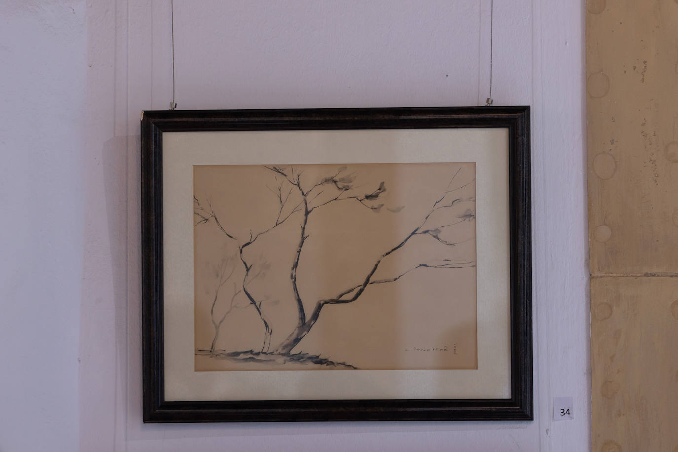 Inauguración de la exposición solidaria de la Fundación La Caixa en Sevilla