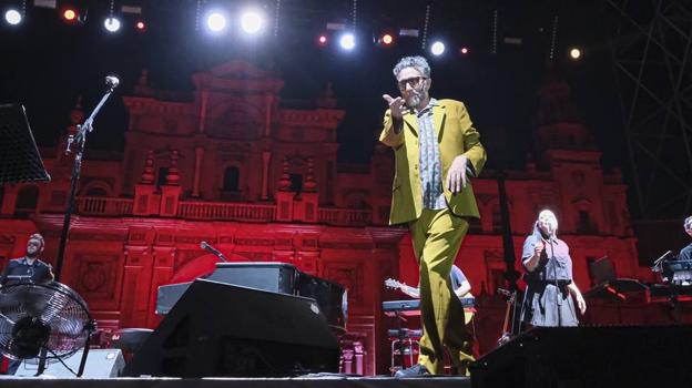 Fito Páez derrocha talento en su primer concierto en Sevilla