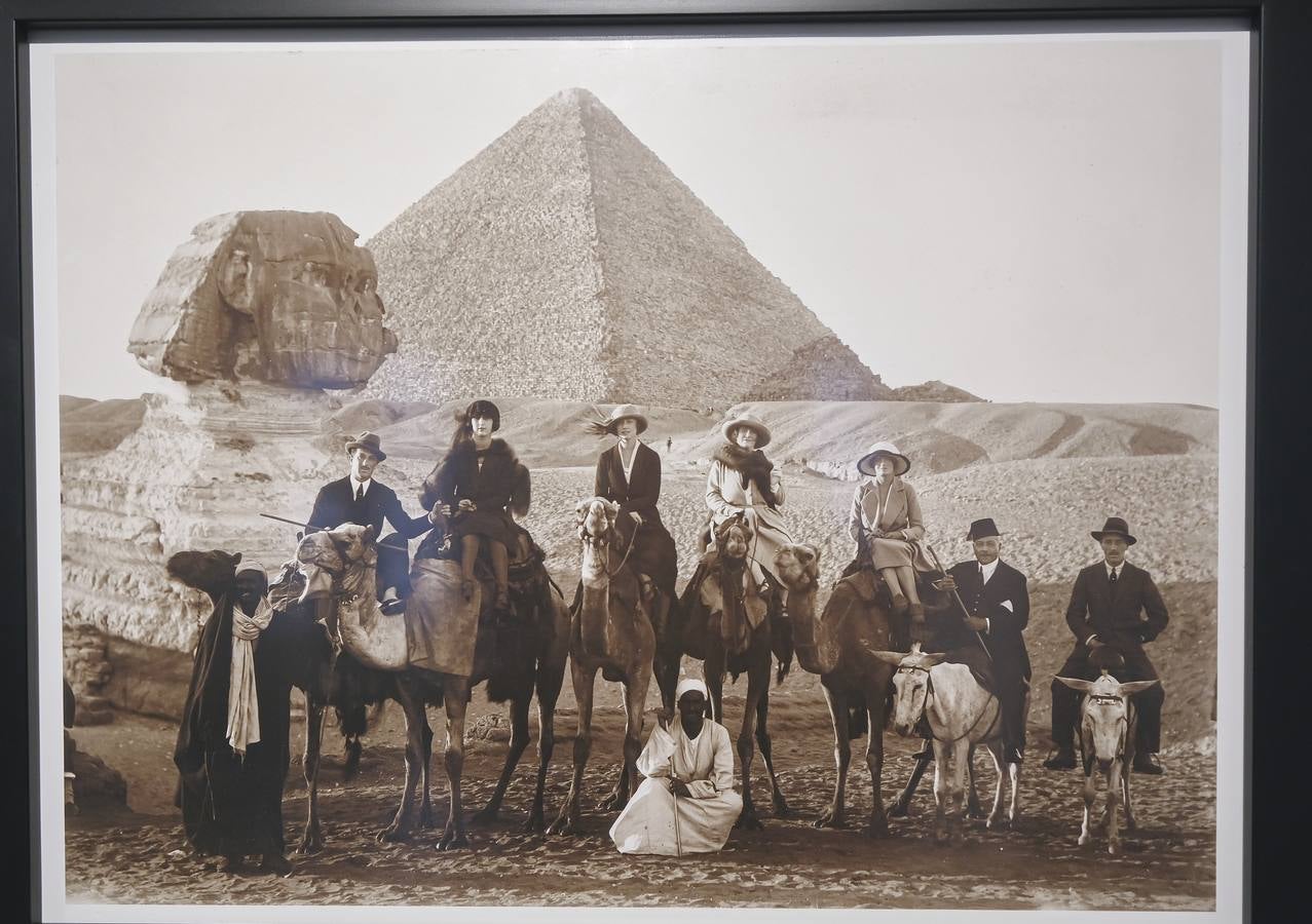 En la exposición se comprueba el amor del duque a Egipto y su relación con el arqueólogo Howard Carter