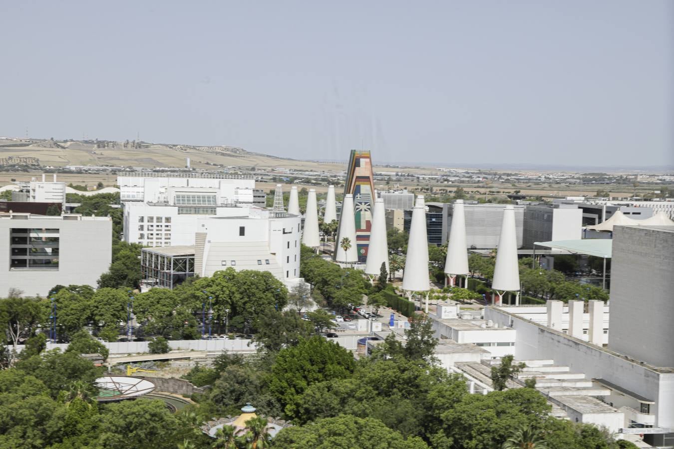 Panorámicas desde el interior del globo de Isla Mágica