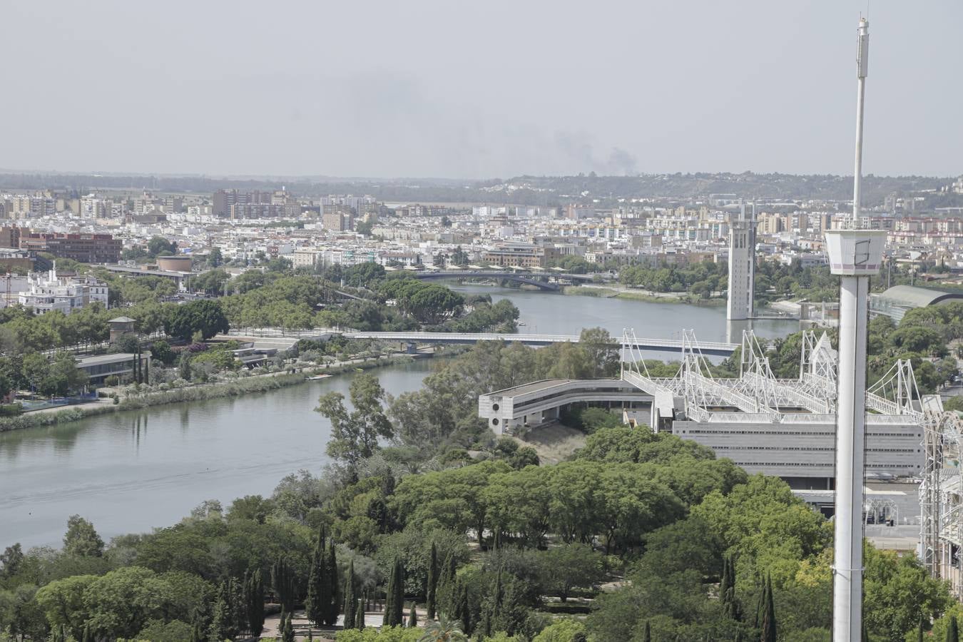 Panorámicas desde el interior del globo de Isla Mágica