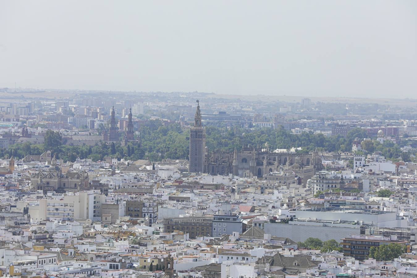 Panorámicas desde el interior del globo de Isla Mágica