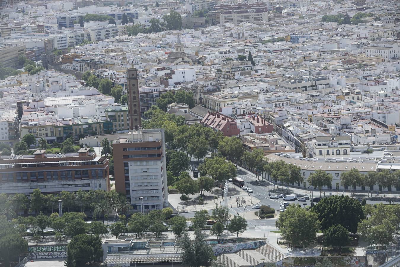 Panorámicas desde el interior del globo de Isla Mágica